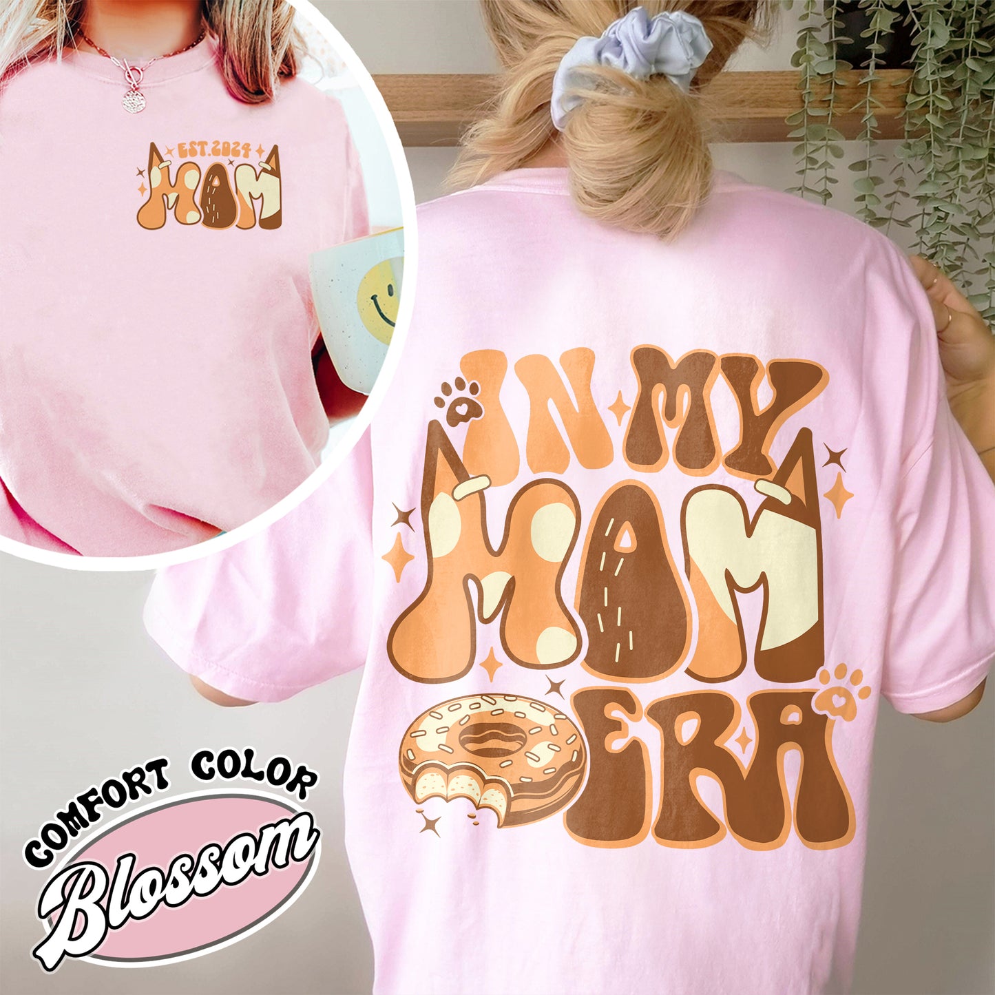 Mom And Dad Comfort Colors Shirt,Bluey Family Shirt,Shirt for Mom and Dad, Mom Era Shirt