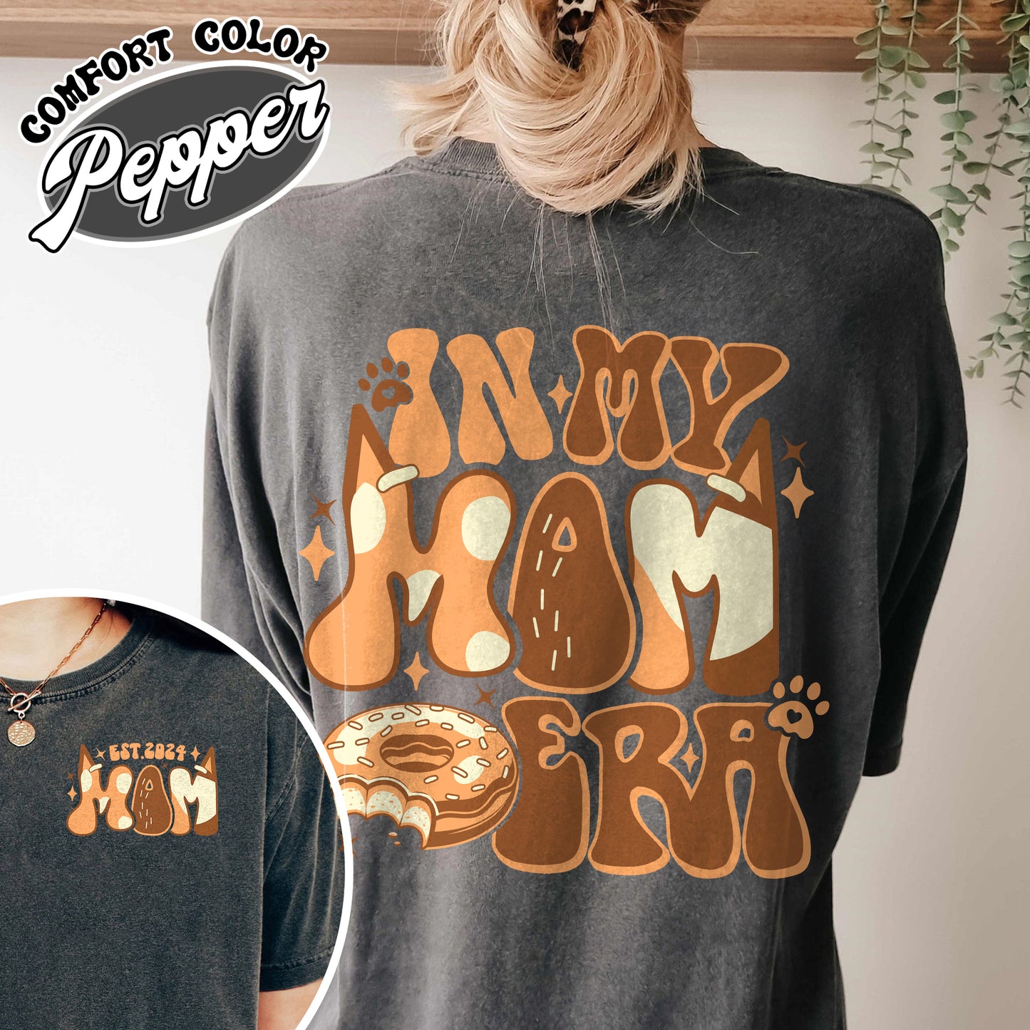 Mom And Dad Comfort Colors Shirt,Bluey Family Shirt,Shirt for Mom and Dad, Mom Era Shirt