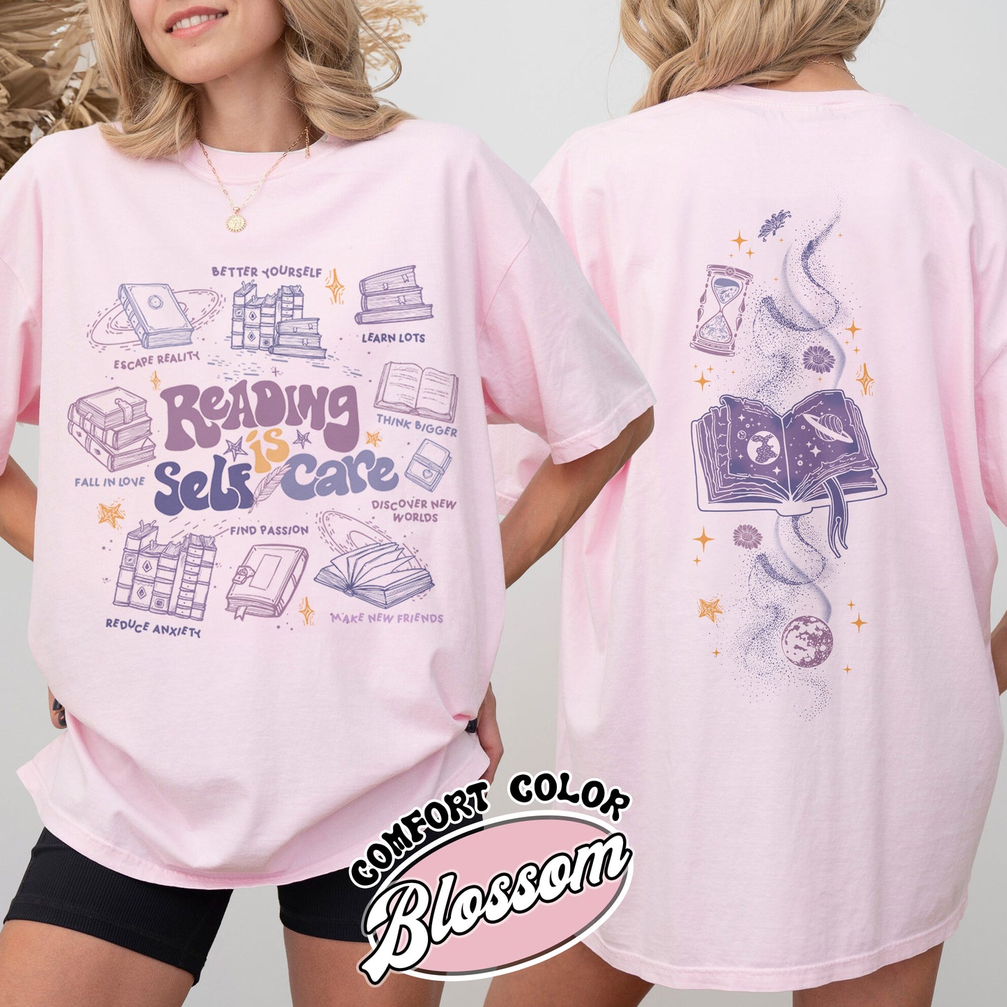 Reading Is Self Care Comfort Colors Shirt, Reading Is Self-Care Shirt, Reading Is Self Care Shirt, Reading Is Self-Care, Book Shirt 2024, Gift for Book Lover