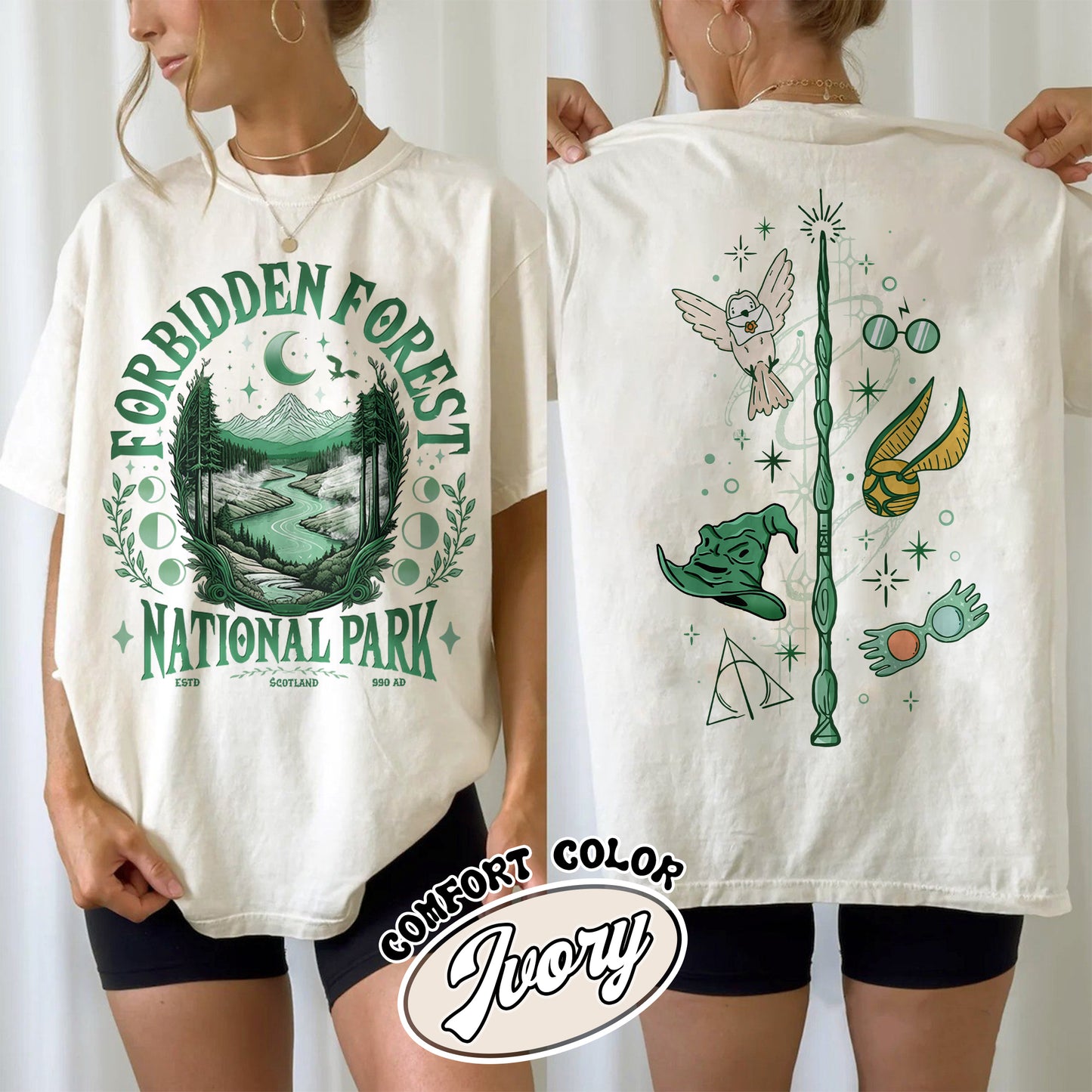 Forbidden Forest National Park Comfort Color Shirt, Forbidden Forest National Park, Forbidden Forest T Shirt, Forbidden Forest Sweatshirt, HP Inspired Shirts