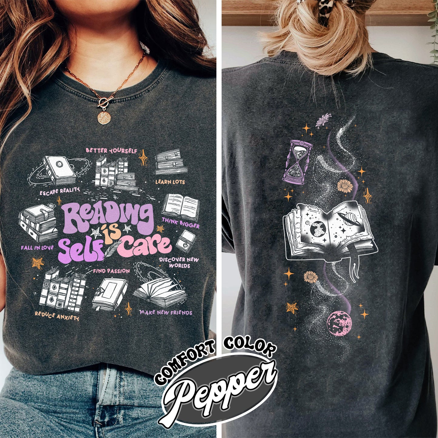 Reading Is Self Care Comfort Colors Shirt, Reading Is Self-Care Shirt, Reading Is Self Care Shirt, Reading Is Self-Care, Book Shirt 2024, Gift for Book Lover