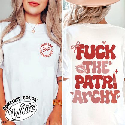 Fuck The Patriarchy Comfort Color Shirt, Fuck The Patriarchy Shirt,Patriarchy Shirt, Feminism, Swiftie Shirt, About The Patriarchy Shirt