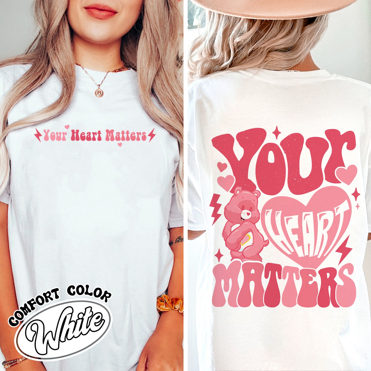 Heart Health Comfort Color Shirt, Heart Health Awareness Shirt, Heart Health Month, Heart Health Awareness, Your Heart Matters, Mental Health Shirt