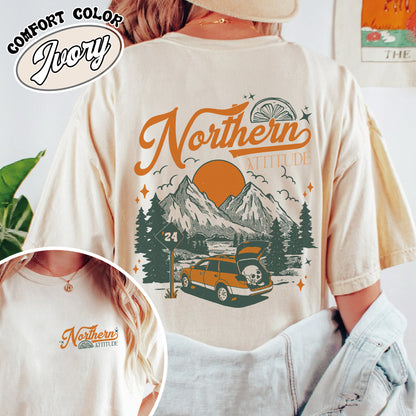 Noah Stick Season Comfort Colors Shirt, Northern Attitude Shirt, Stick Season 2024 Shirt