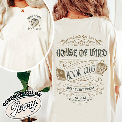 House Of Wind Book Club Comfort Color Shirt, Acotar Velaris Starlight Shirt