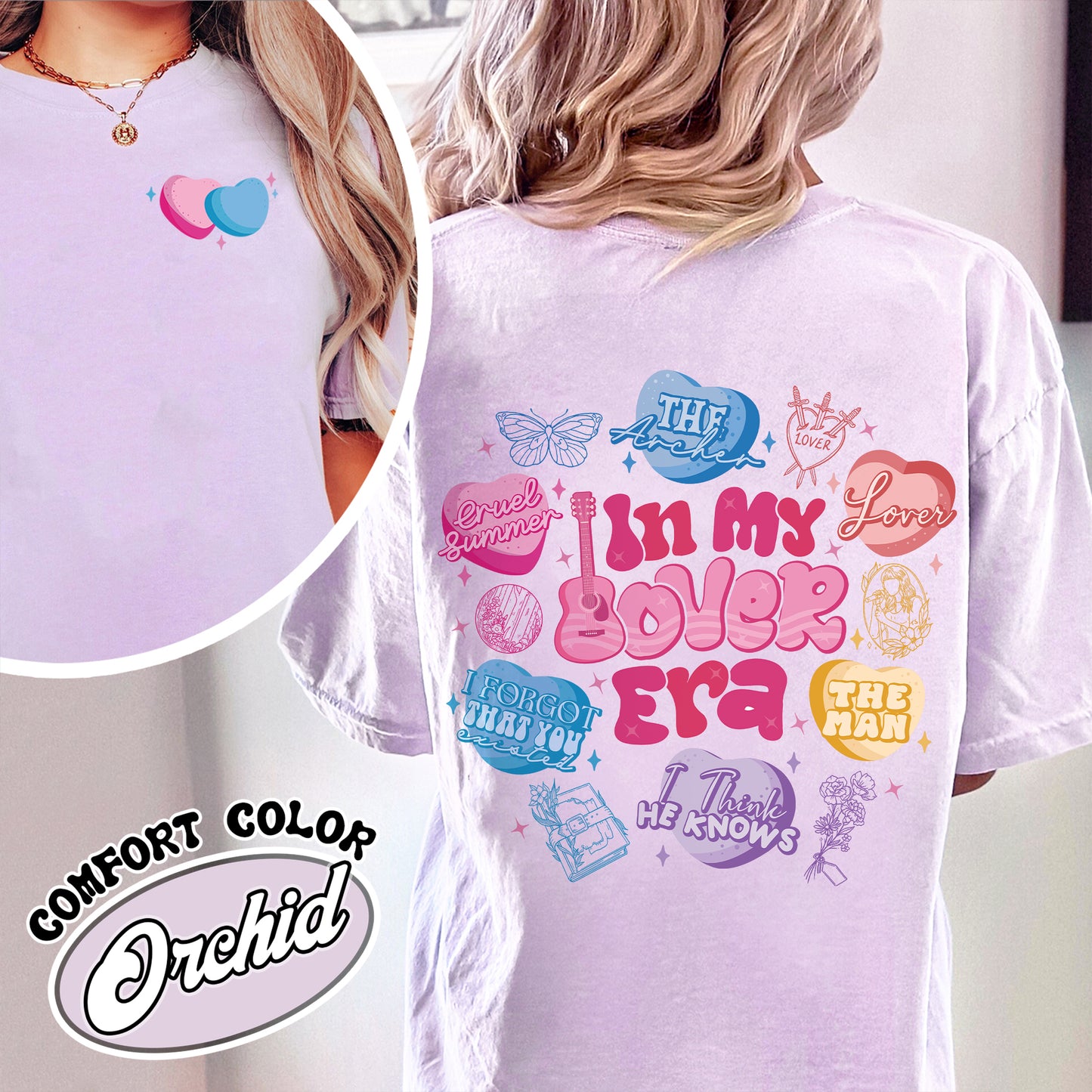 In My Lover Era Comfort Colors Shirt, Swift Merch Shirt