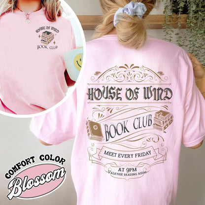 House Of Wind Book Club Comfort Color Shirt, Acotar Velaris Starlight Shirt