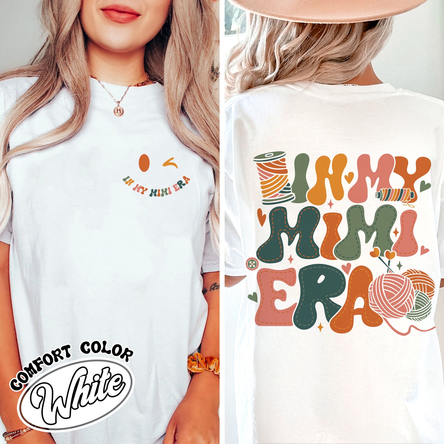 In My Mimi Era Comfort Color Shirt, Mimi Shirt Sweat, Mimi Shirt, Grandma Era Tshirt, Grandma Shirt, Gift for Grandmom, Grandma Era