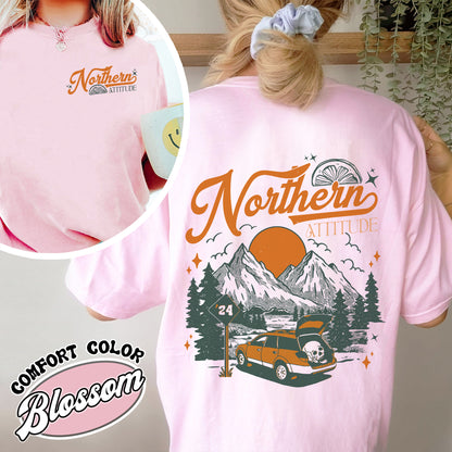 Noah Stick Season Comfort Colors Shirt, Northern Attitude Shirt, Stick Season 2024 Shirt