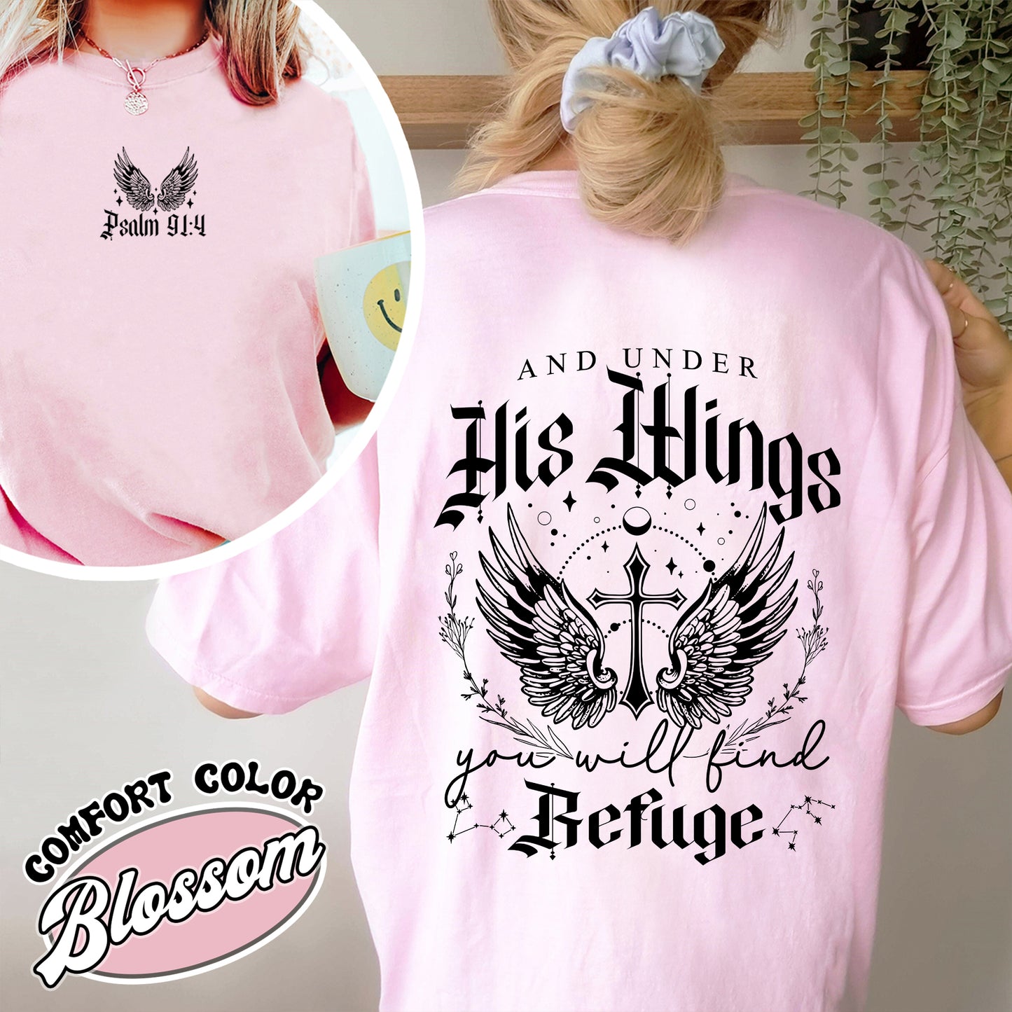 Christian Comfort Color Shirt, Bible Verse Shirt, Aesthetic Christian Shirt