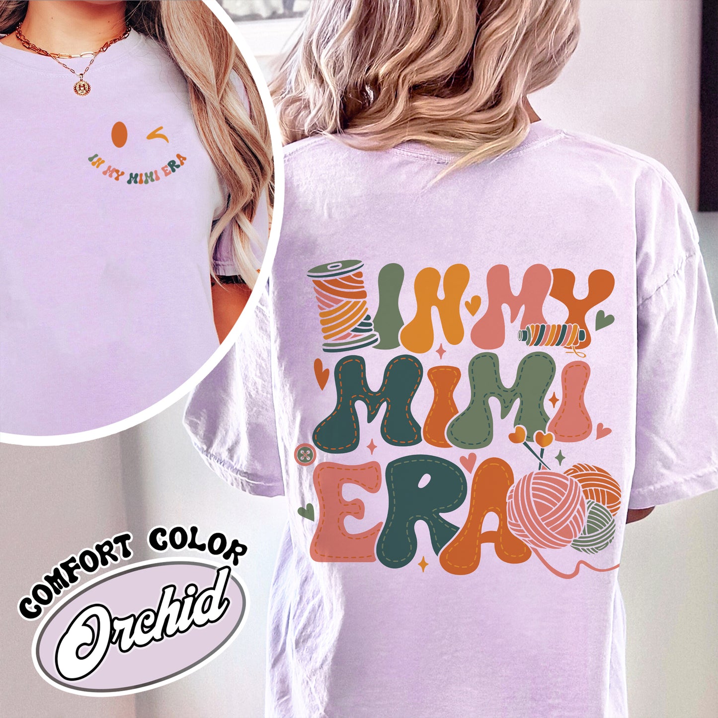 In My Mimi Era Comfort Color Shirt, Mimi Shirt Sweat, Mimi Shirt, Grandma Era Tshirt, Grandma Shirt, Gift for Grandmom, Grandma Era