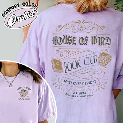 House Of Wind Book Club Comfort Color Shirt, Acotar Velaris Starlight Shirt