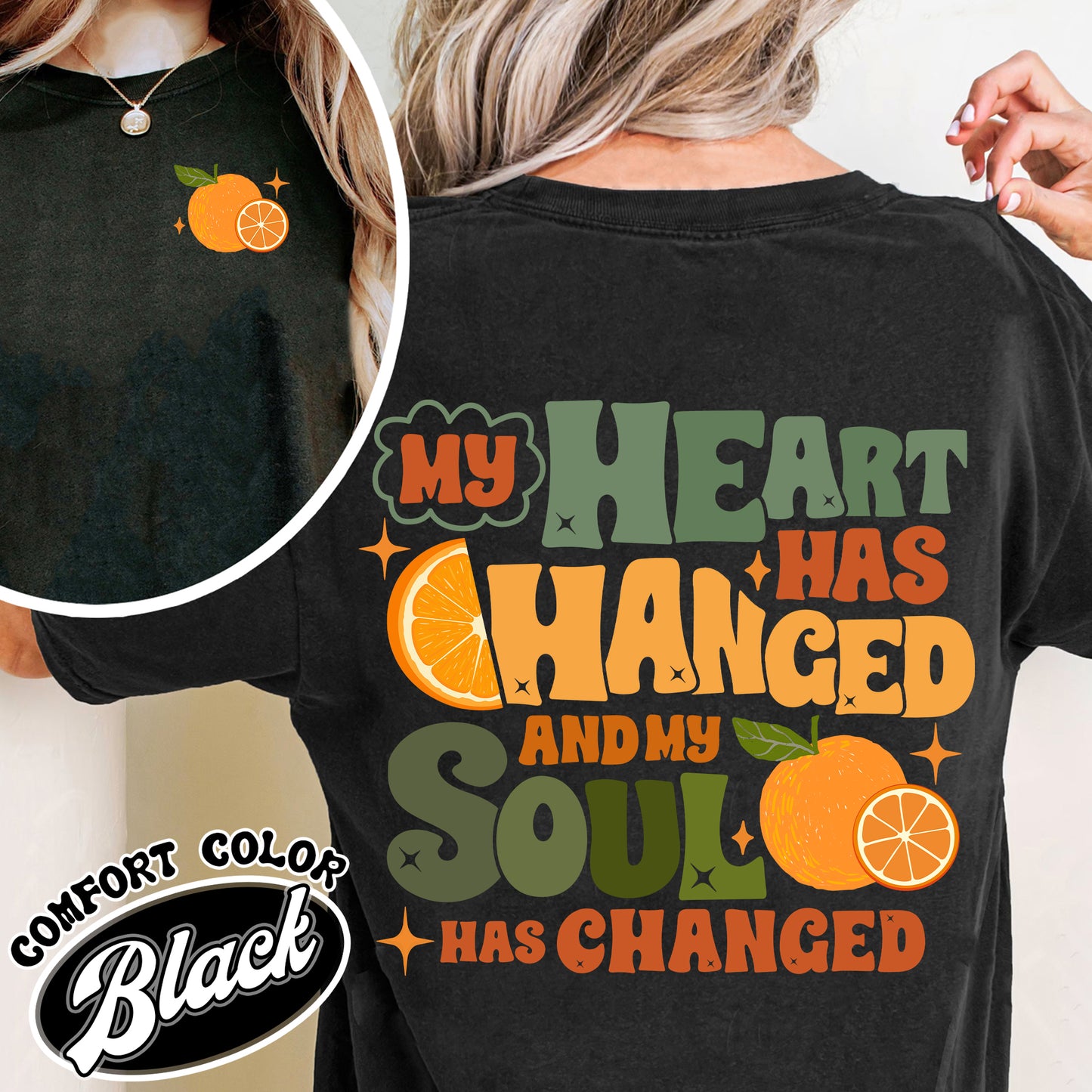 Orange Juice Comfort Color Shirt, Orange Juice Shirt, My Heart Has Changed and My Soul Has Changed Shirt, Stick Season Shirt, Music Merch Tour Shirt