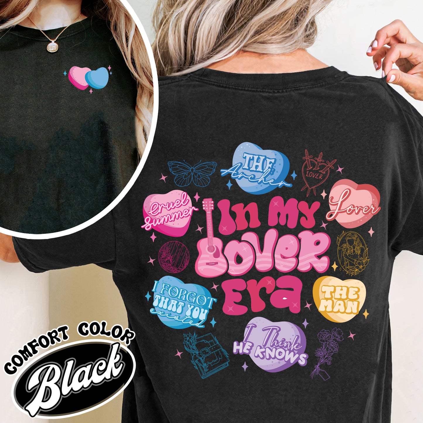 In My Lover Era Comfort Colors Shirt, Swift Merch Shirt