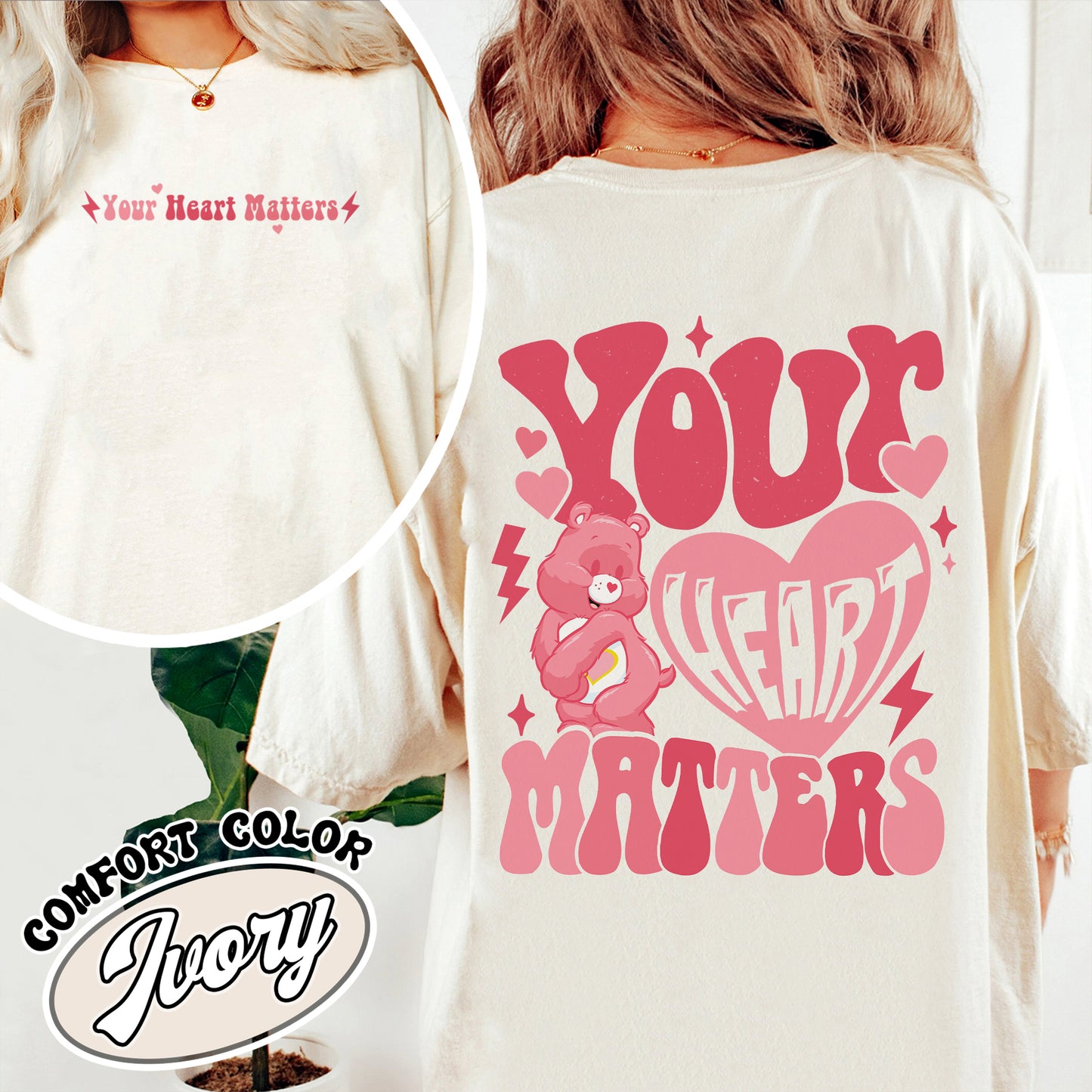 Heart Health Comfort Color Shirt, Heart Health Awareness Shirt, Heart Health Month, Heart Health Awareness, Your Heart Matters, Mental Health Shirt