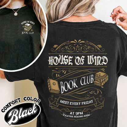 House Of Wind Book Club Comfort Color Shirt, Acotar Velaris Starlight Shirt