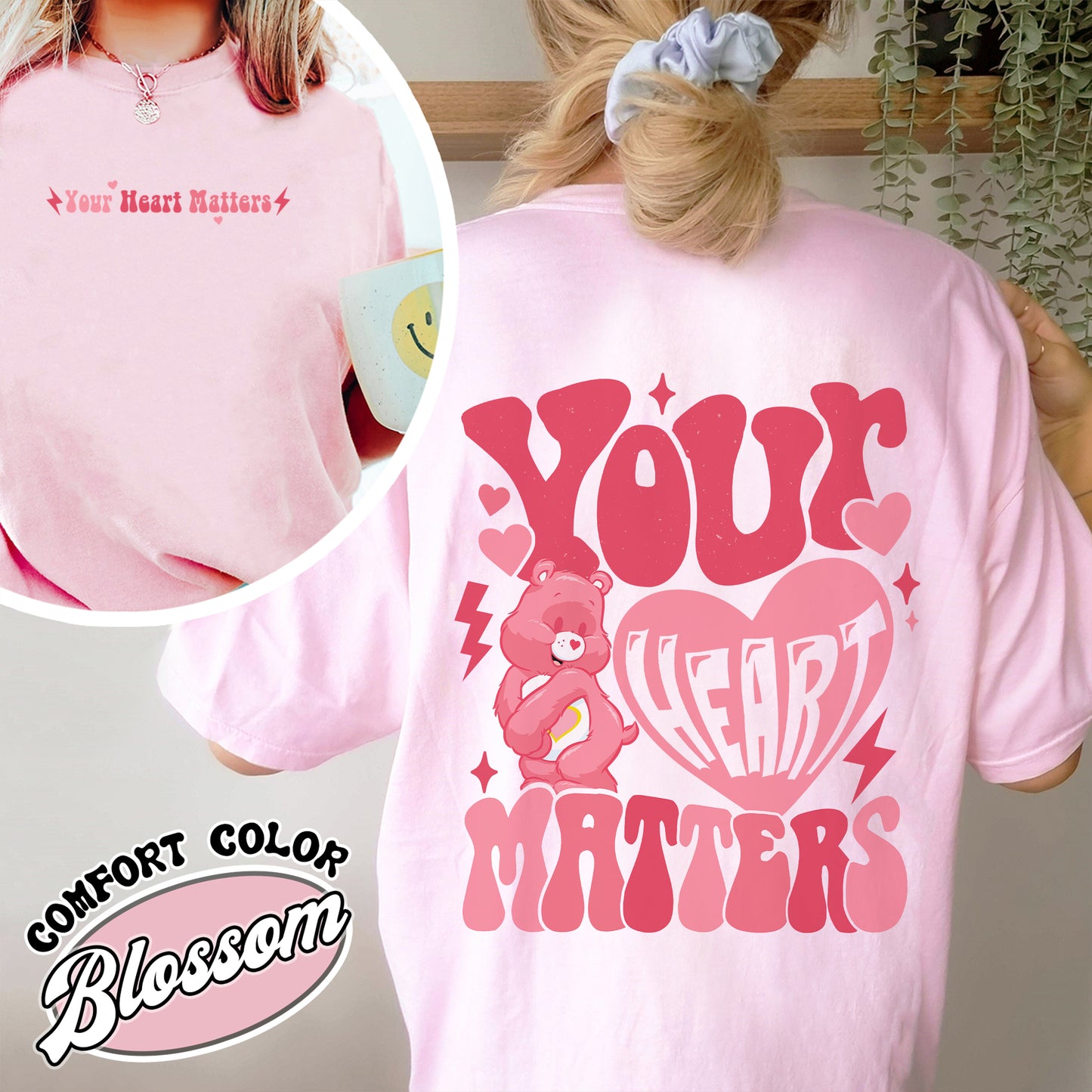 Heart Health Comfort Color Shirt, Heart Health Awareness Shirt, Heart Health Month, Heart Health Awareness, Your Heart Matters, Mental Health Shirt