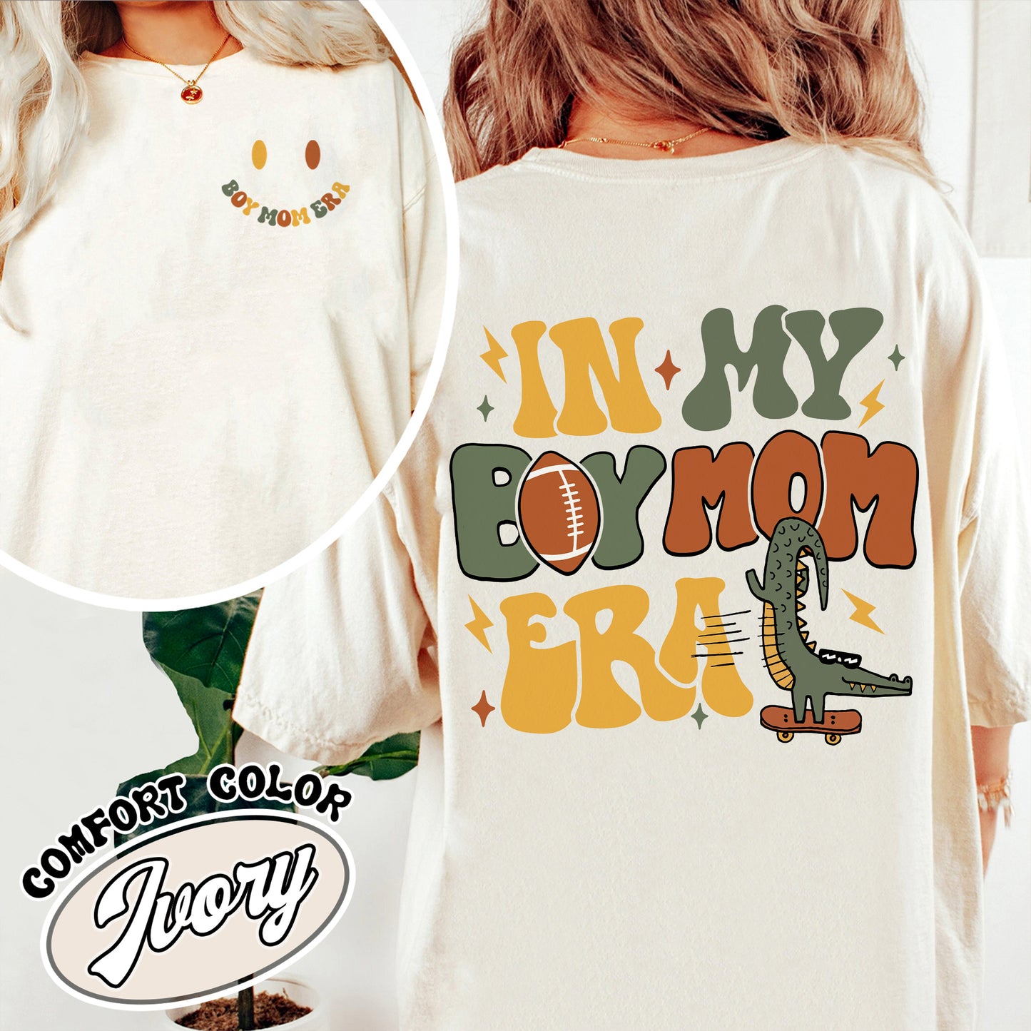 In My Boy Mom Era Comfort Colors Shirt, In My Mom Era Shirt, Boy Mom Shirt, Boy Mom Club, Boy Mama Shirt, Expecting Mom Gift, Gender Reveal Tshirt