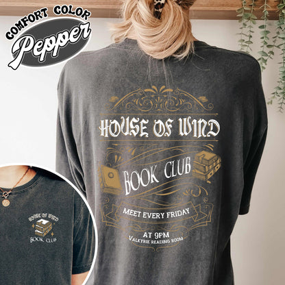 House Of Wind Book Club Comfort Color Shirt, Acotar Velaris Starlight Shirt