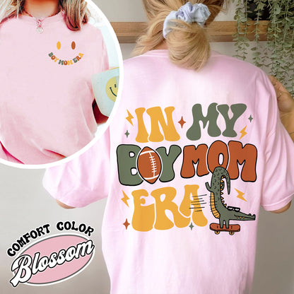 In My Boy Mom Era Comfort Colors Shirt, In My Mom Era Shirt, Boy Mom Shirt, Boy Mom Club, Boy Mama Shirt, Expecting Mom Gift, Gender Reveal Tshirt