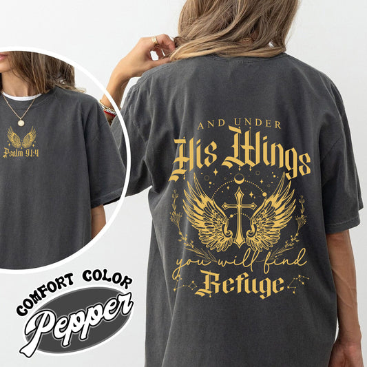 Christian Comfort Color Shirt, Bible Verse Shirt, Aesthetic Christian Shirt
