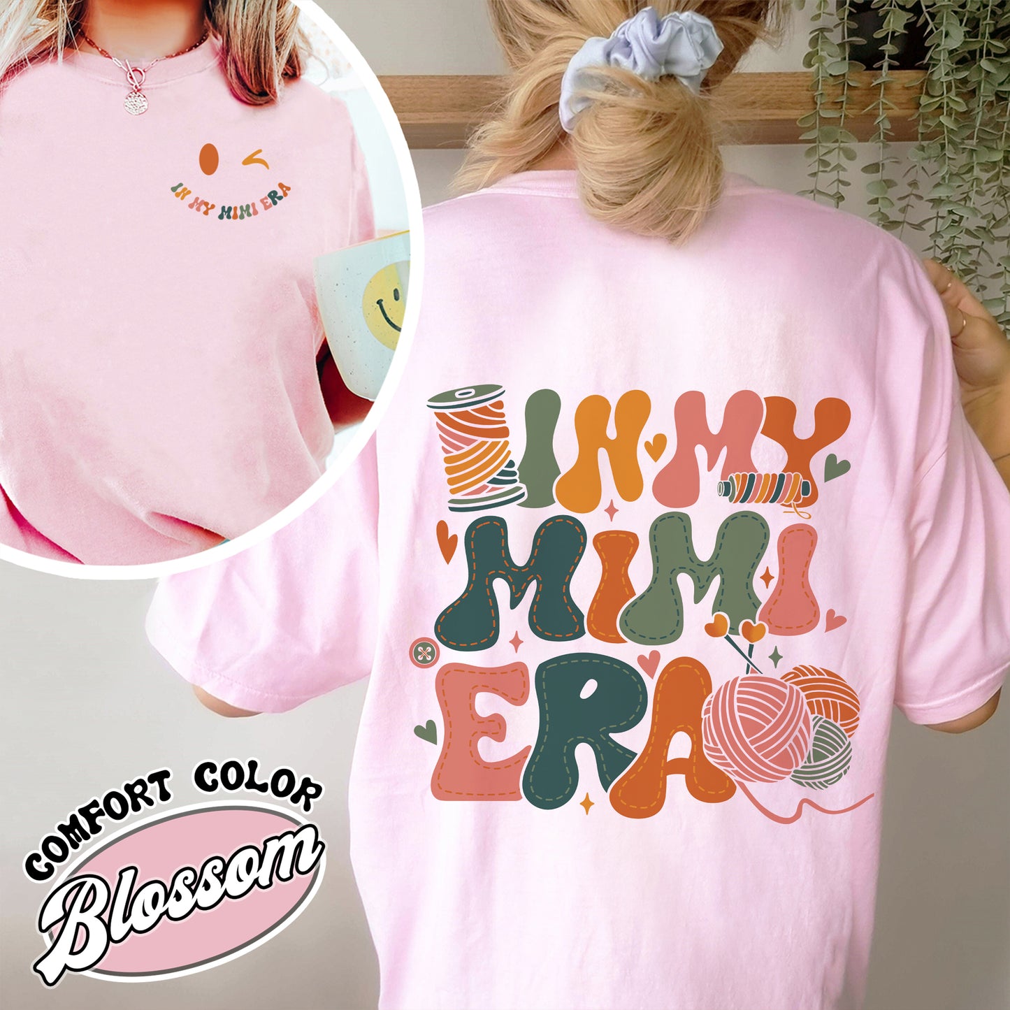 In My Mimi Era Comfort Color Shirt, Mimi Shirt Sweat, Mimi Shirt, Grandma Era Tshirt, Grandma Shirt, Gift for Grandmom, Grandma Era