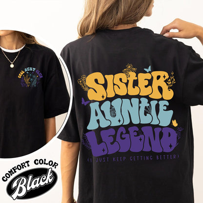 Cool Aunt Club Comfort Color Shirt, Cool Aunts Club Shirt, Cool Sister Club