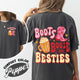 Bachelorette Comfort Colors Shirt, Boots Booze and Besties Nashville, Bachelorette Party