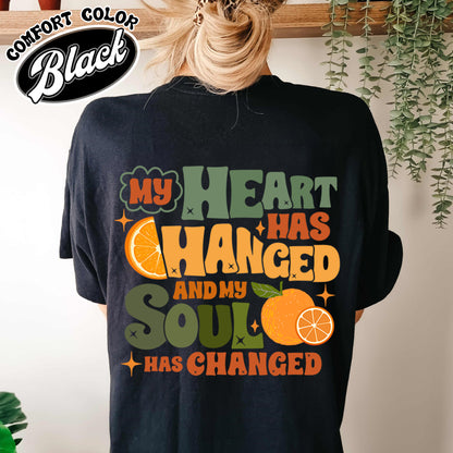 Orange Juice Comfort Color Shirt, Orange Juice Shirt, My Heart Has Changed and My Soul Has Changed Shirt, Stick Season Shirt, Music Merch Tour Shirt