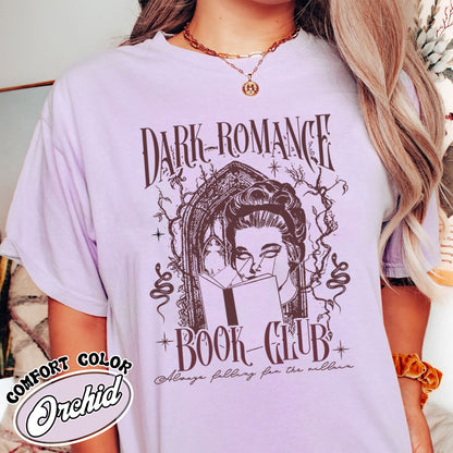 Dark Romance Book Club Comfort Colors Shirt, Dark Romance Book Club Shirt, Dark Romance Merch, Villain Dark Romance Shirt, Dark Romance Smut