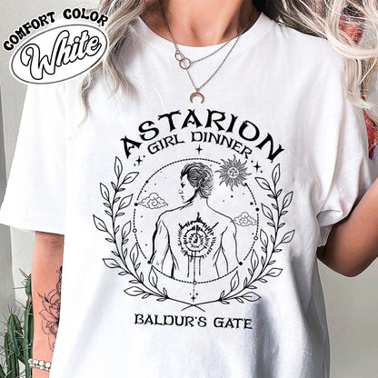 Astarion Quote Comfort Color Shirt, Astarion High Elf Shirt, Astarion Girl Dinner Shirt, Astarion Girl Dinner Shirt