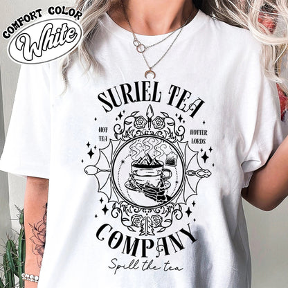 Suriel Tea Co Comfort Colors Shirt, Suriel Tea Co Tshirt, Suriel Tea Co Shirt, Acotar Shirt Suriel Tea Co, Suriel Tea Co Shirt, Bookish Gift