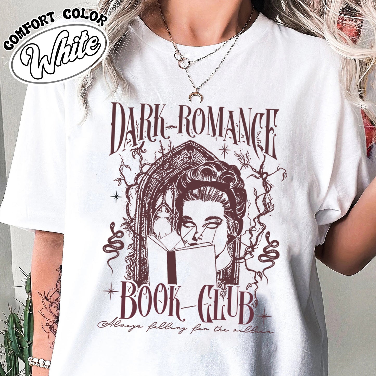 Dark Romance Book Club Comfort Colors Shirt, Dark Romance Book Club Shirt, Dark Romance Merch, Villain Dark Romance Shirt, Dark Romance Smut
