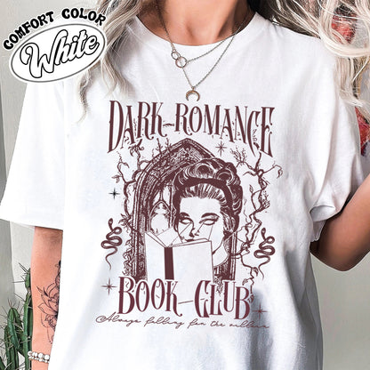 Dark Romance Book Club Comfort Colors Shirt, Dark Romance Book Club Shirt, Dark Romance Merch, Villain Dark Romance Shirt, Dark Romance Smut