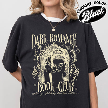 Dark Romance Book Club Comfort Colors Shirt, Dark Romance Book Club Shirt, Dark Romance Merch, Villain Dark Romance Shirt, Dark Romance Smut