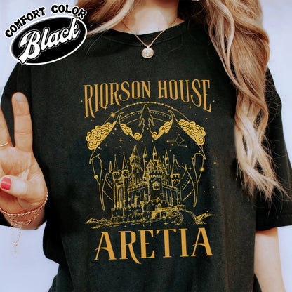 Basgiath War College Comfort Colors Shirt, Fourth Wing Shirt, Fourth Wing Merch Aretia, Bookish Gift