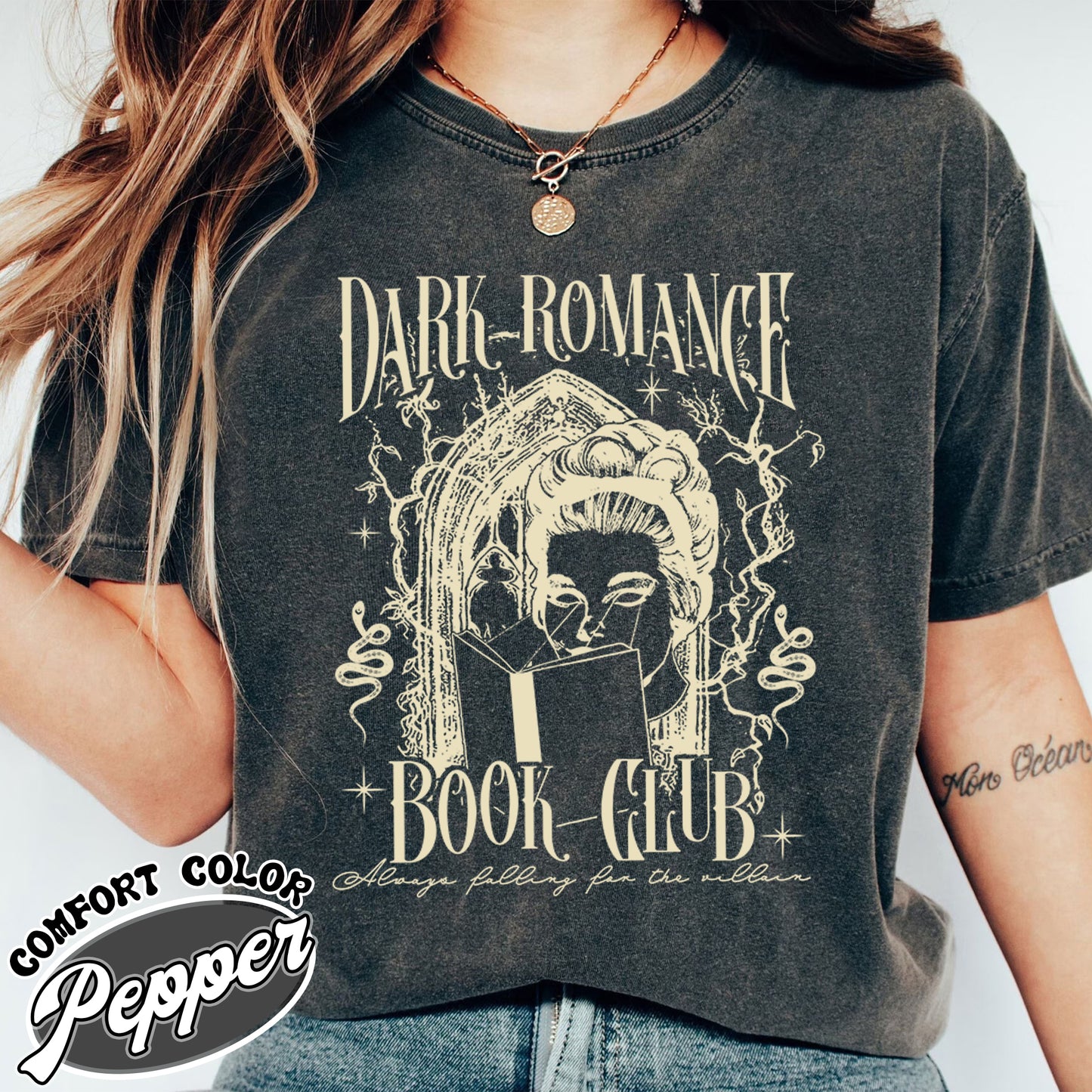 Dark Romance Book Club Comfort Colors Shirt, Dark Romance Book Club Shirt, Dark Romance Merch, Villain Dark Romance Shirt, Dark Romance Smut