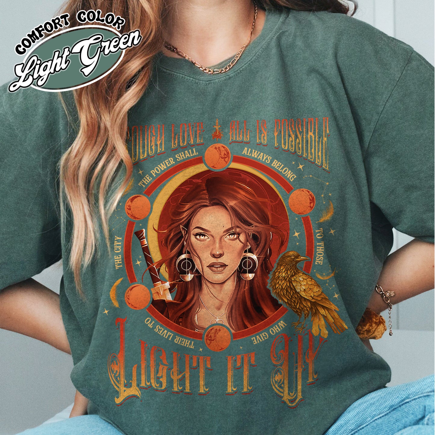 Bryce Quinlan Comfort Colors Shirt, The Crescent City Shirt, Gift for Book Lover