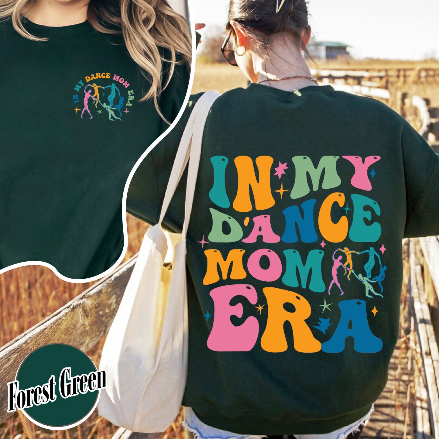 In My Dance Mom Era Sweatshirt, In My Dance Mom Era, In My Dance Mom Era Sweatshirt, Dance Mama Sweatshirt, Dancer Sweatshirt For Mom, Dance Mom Era