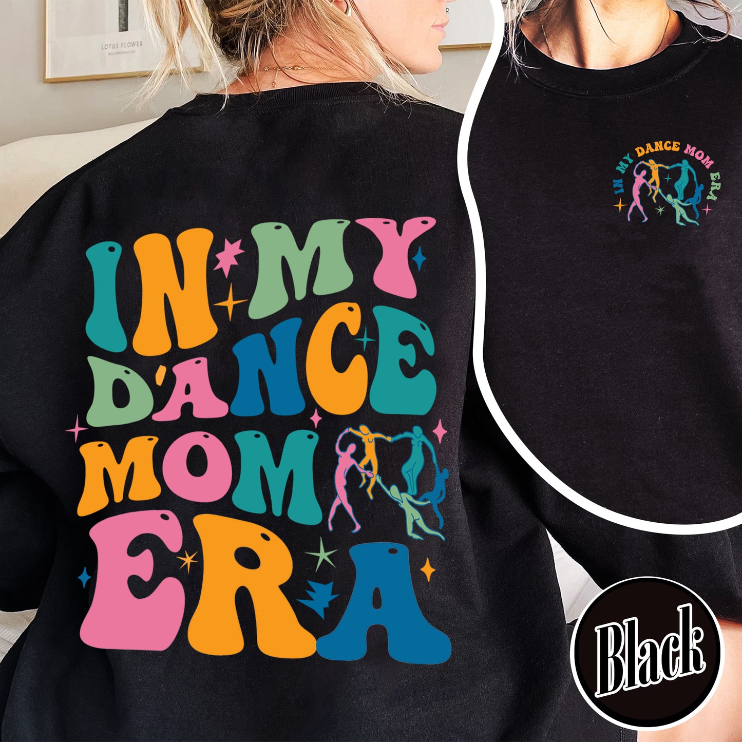 In My Dance Mom Era Sweatshirt, In My Dance Mom Era, In My Dance Mom Era Sweatshirt, Dance Mama Sweatshirt, Dancer Sweatshirt For Mom, Dance Mom Era