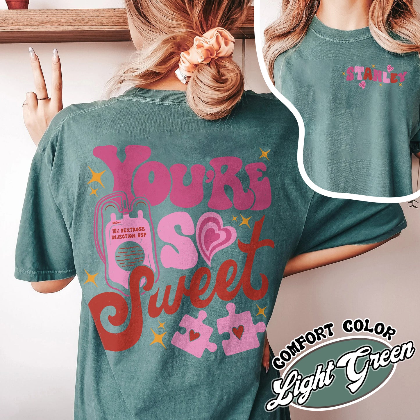 Nicu Nurse Valentines Day Comfort Color Shirt, Funny Valentines Day Shirt Nurse, Valentines Day Nurse, Valentine Day Shirt For Nurses