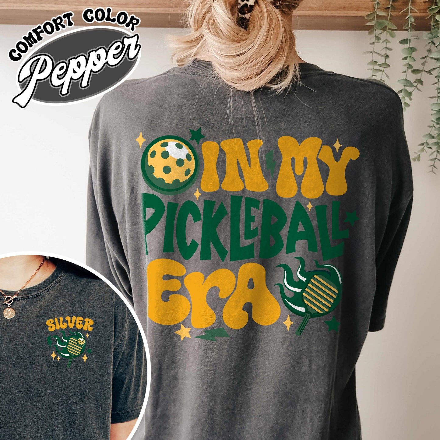 Pickleball Comfort Color Shirt, Pickleball Funny Hooded, Pickleball Era, Pickleball Mama Shirt, Pickleball Shirt Personalize