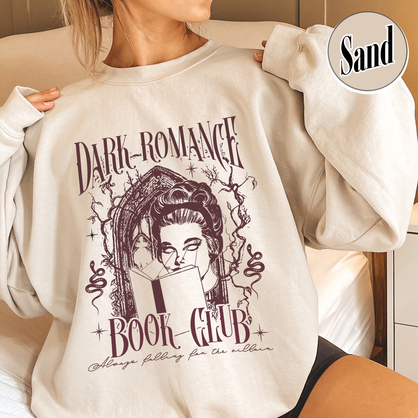 Dark Romance Book Club Sweatshirt, Dark Romance Merch, Villain Dark Romance Sweatshirt, Dark Romance Smut