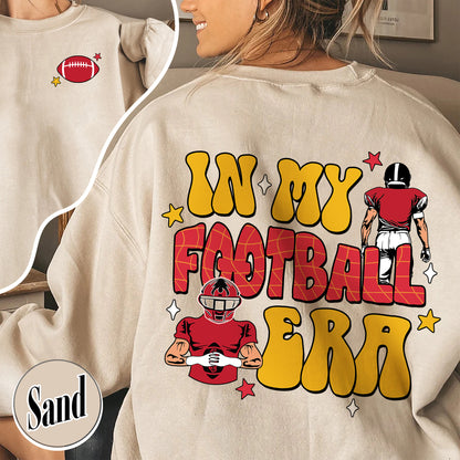 In My Football Era Sweater, In My Football Era Sweatshirt, In My Game Day Era Football, In My Football Era, Chiefs Sweatshirt, Chiefs Era Sweatshirt