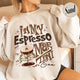 Espresso Martini Sweatshirt, Espresso Martini Cocktail Club, Gifts For Espresso Martini Lover, Espresso Martini, Aesthetic Sweatshirt