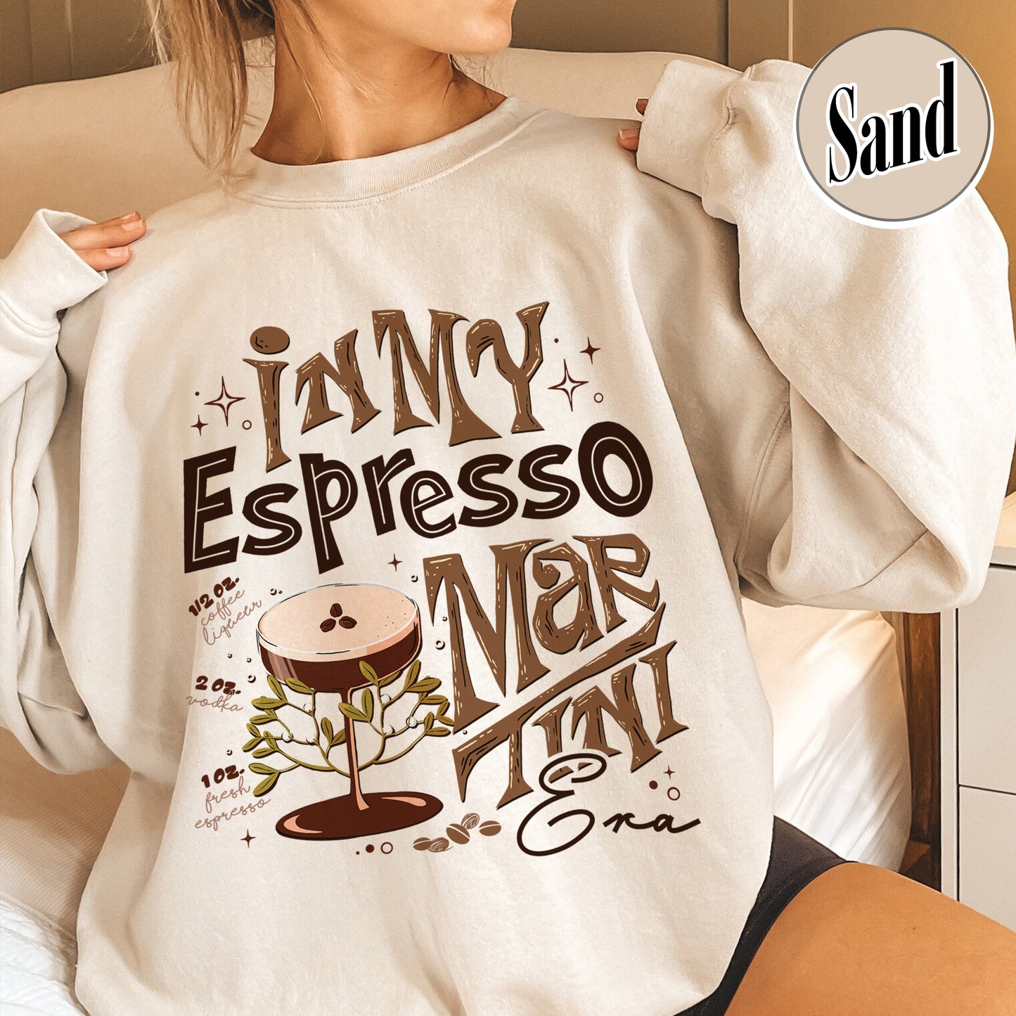 Espresso Martini Sweatshirt, Espresso Martini Cocktail Club, Gifts For Espresso Martini Lover, Espresso Martini, Aesthetic Sweatshirt