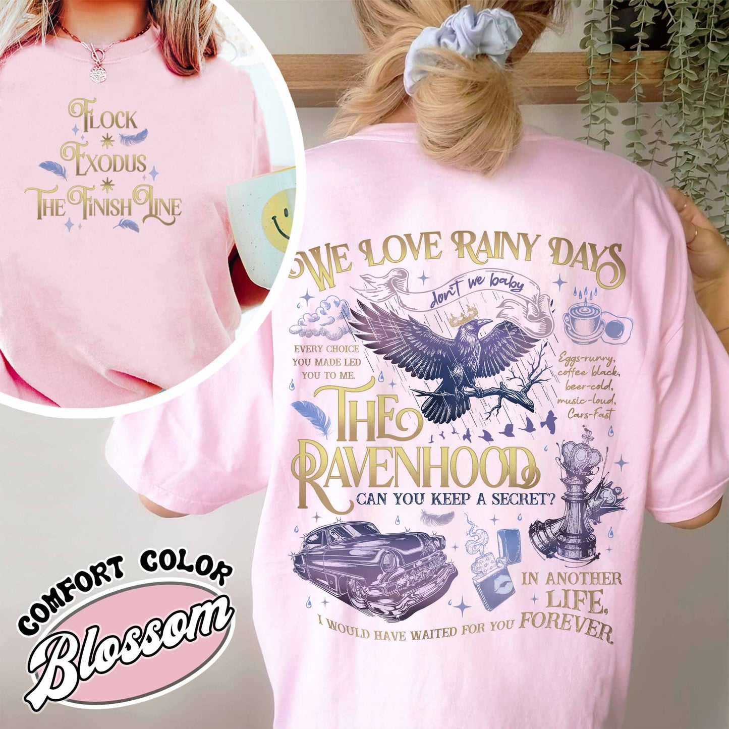 We Love Rainy Days Shirt, Dont We Baby Shirt, Romance Books, Book Lover Gift, Rainy Days Shirt, We Love Rainy Days Don’t Be, Book Lover Gift