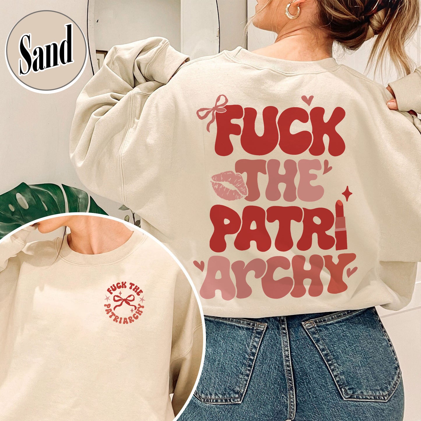 Fuck The Patriarchy Sweatshirt, Fuck The Patriarchy,Patriarchy Sweatshirt, Feminism Crewneck, Swiftie Sweatshirt, About The Patriarchy