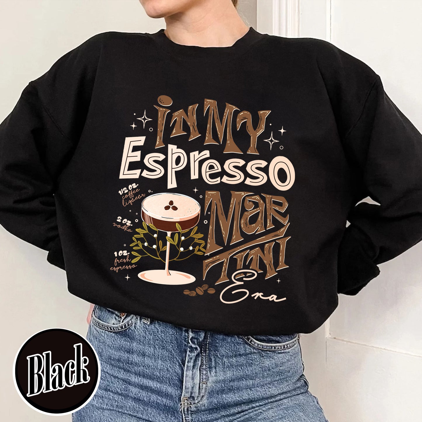 Espresso Martini Sweatshirt, Espresso Martini Cocktail Club, Gifts For Espresso Martini Lover, Espresso Martini, Aesthetic Sweatshirt