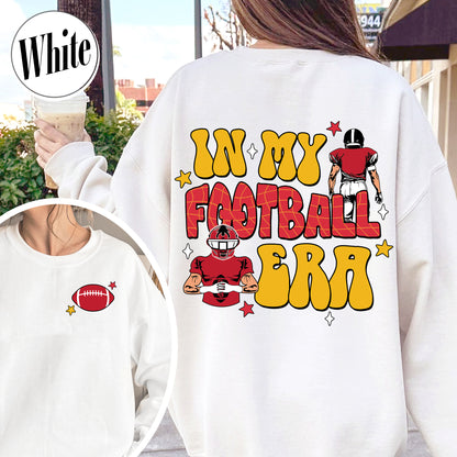 In My Football Era Sweater, In My Football Era Sweatshirt, In My Game Day Era Football, In My Football Era, Chiefs Sweatshirt, Chiefs Era Sweatshirt